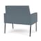 Lesro Mystic Lounge Reception Bariatric Chair, Charcoal, RF Serene Upholstery ML1401 - alternate 3